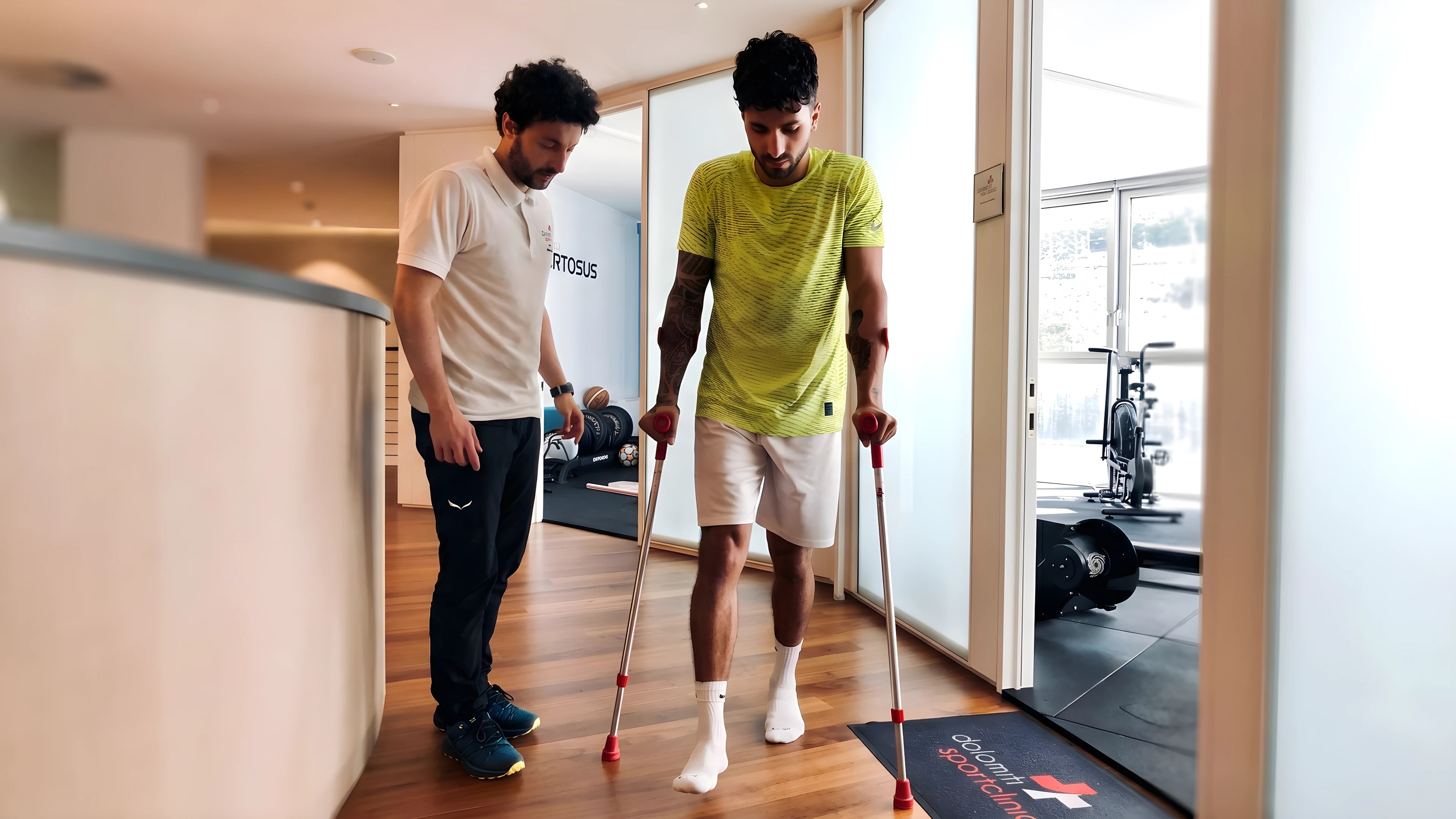 Rehabilitation eines Profisportlers